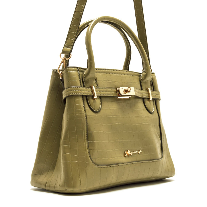 BOLSOS DE MUJER MARIAMARE LEAH VERDE LEAH 62330 - Querol online