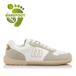 Zapatillas urban Mustang free aria blancas y beige barefoot