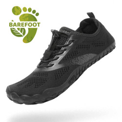 Zapatillas deportivas Saguaro smart i barefoot en color negro mujer - Querol online