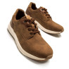 Sabates sport Mustang tady marrons amb detalls en tons sorra
