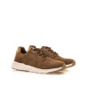Sabates sport Mustang tady marrons amb detalls en tons sorra