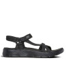 Sandàlies planes Skechers go walk flex negres