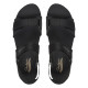 Sandàlies falca Skechers arch fit 2.0 negres amb sola blanca - Querol online