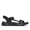 Sandàlies planes Skechers slip-ins: GO WALK flex sandal-illuminate negres