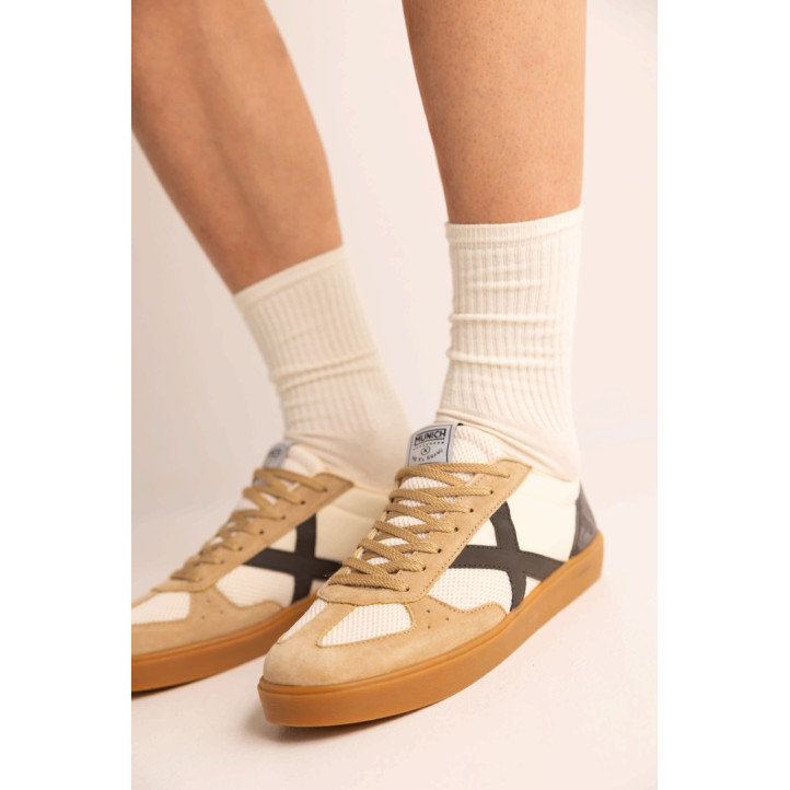 Sabatilles esportives Munich break 49 amb sola caramel - Querol online