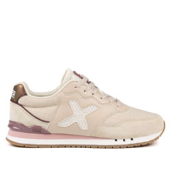 Zapatillas urban Munich dash 280 en tonos arena retro running - Querol online