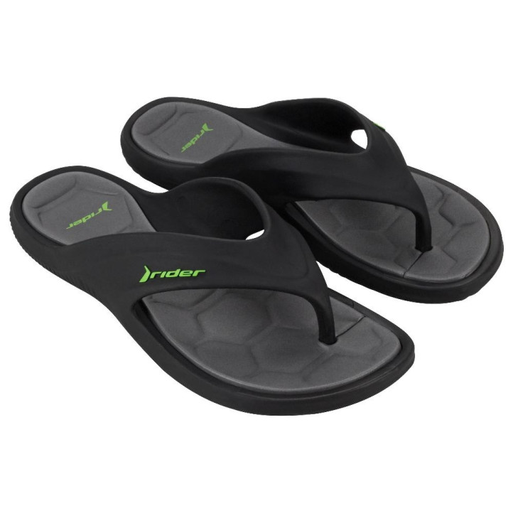 CHANCLAS DE HOMBRE RIDER CAPE XVIII AD BLACK/GREY - Querol online