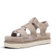 Sandàlies plataformes Querol gel estil sandalia de riu amb tancament de velcro - Querol online