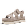 Sandàlies plataformes Querol gel estil sandalia de riu amb tancament de velcro