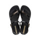 CHANCLAS DE MUJER IPANEMA FASHION SAND VIII  FEM BLACK/GOLD BLACK - Querol online