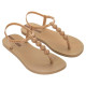 CHANCLAS DE MUJER IPANEMA CLASS EASY ON FEM BEIGE/BEIGE - Querol online