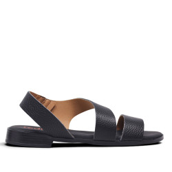 Sandalias planas Redlove nao negras sin hebillas - Querol online