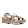 Sandalias cuña Redlove yuna metalizadas en diferentes tonos