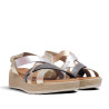 Sandalias cuña Redlove yuna metalizadas en diferentes tonos