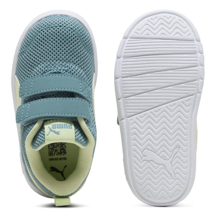 Sabatilles esport Puma courtflex green amb pastel yellow - Querol online