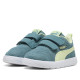 Sabatilles esport Puma courtflex green amb pastel yellow - Querol online