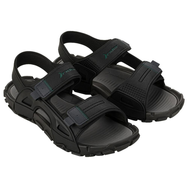CHANCLAS DE HOMBRE RIDER TREK AD BLACK/BLACK - Querol online