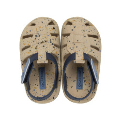 CHANCLAS DE UNISEX CARTAGO OSLO SAND BABY BEIGE/BLUE - Querol online