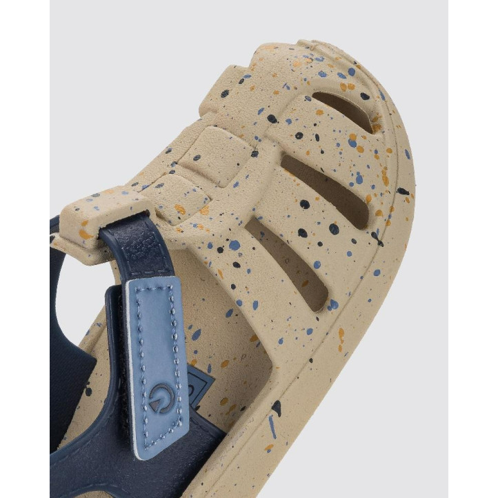 CHANCLAS DE UNISEX CARTAGO OSLO SAND BABY BEIGE/BLUE - Querol online