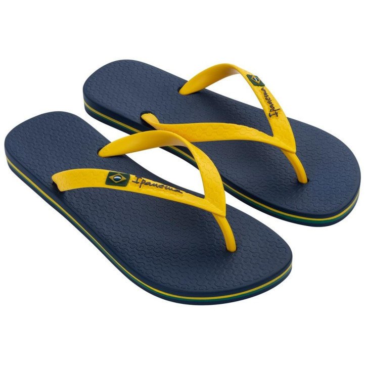 CHANCLAS DE HOMBRE IPANEMA CLAS BRASIL II AD BLUE/YELLOW - Querol online