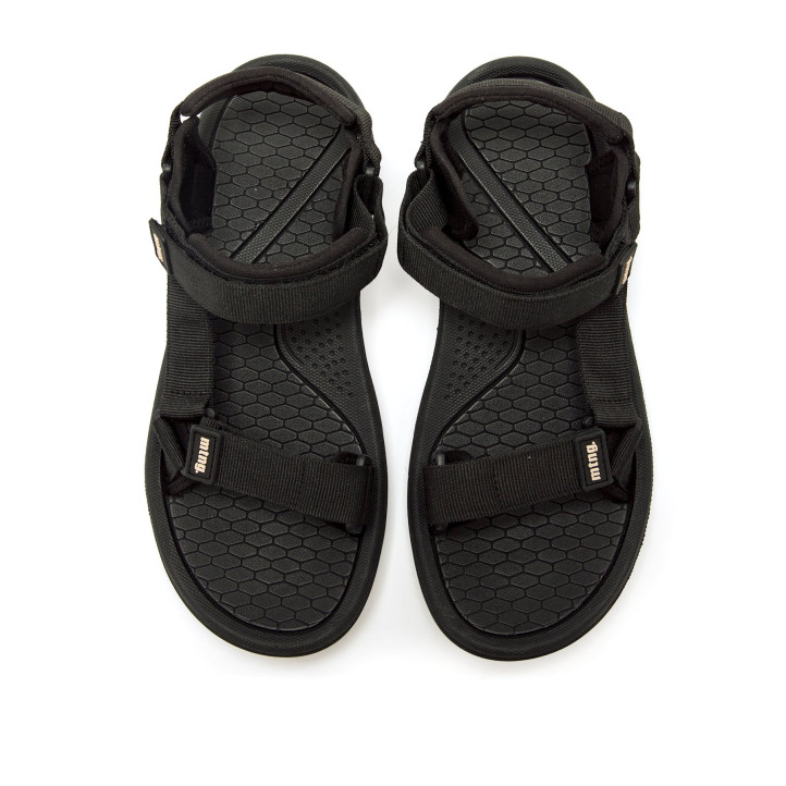 Sandàlies Mustang solana negres estil outdoor - Querol online