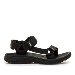 Sandàlies Mustang solana negres estil outdoor - Querol online