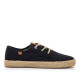 Zapatillas lona Mustang napoli azul marino estilo alpargata - Querol online