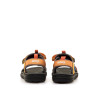 sandalias Mustang treck con detalles naranjas, amarillos y azules