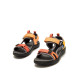 sandalias Mustang treck con detalles naranjas, amarillos y azules - Querol online