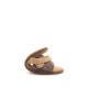 sandalias Mustang free beige con estampado de topos barefoot - Querol online
