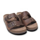 Sandalias Walk & Fly oslo marrones estilo bio - Querol online