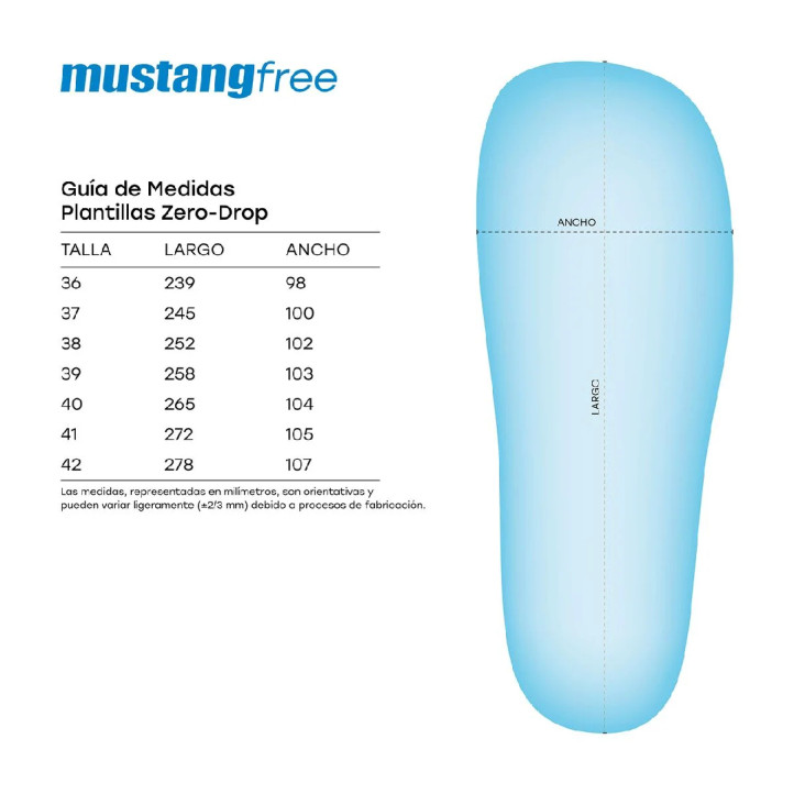 Sandalias planas Mustang free cleo cuero con hebilla metálica barefoot - Querol online