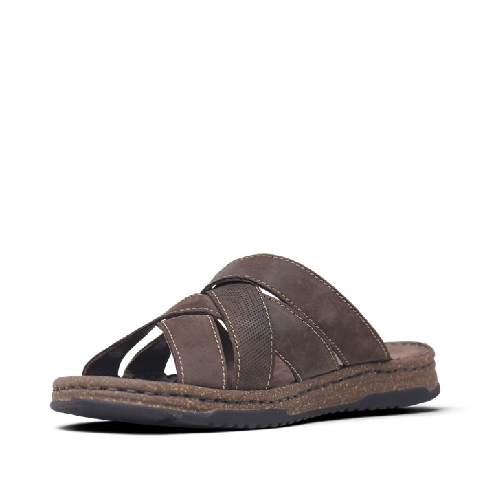 Sandàlies Walk & Fly crossway marrons - Querol online