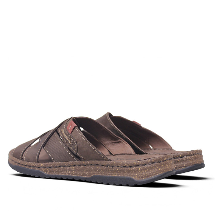 Sandàlies Walk & Fly crossway marrons - Querol online