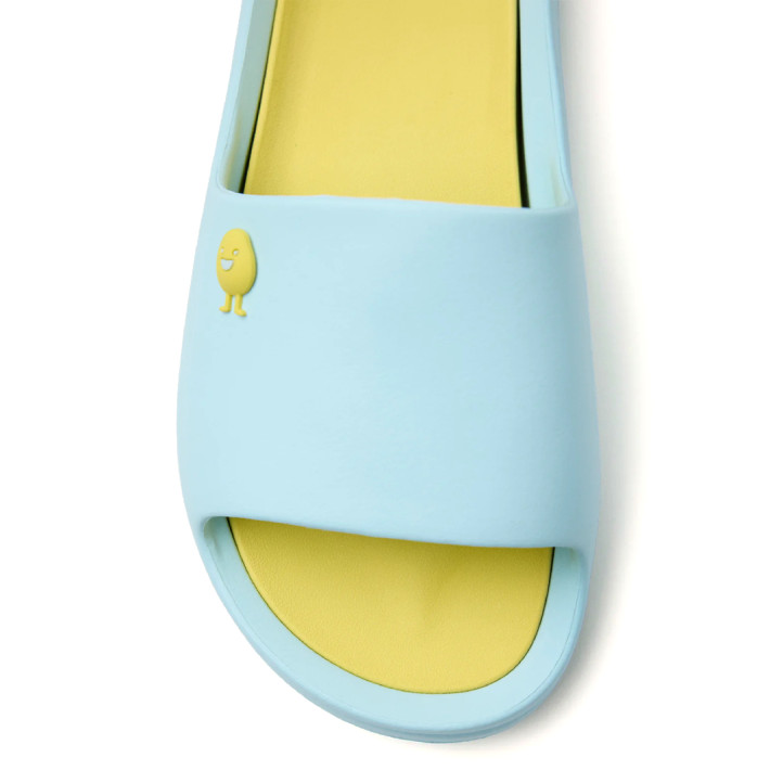 Chanclas Hot Potatoes azules con plantilla intercambiable gill shovel - Querol online
