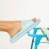 Chanclas Hot Potatoes azules con plantilla intercambiable gill shovel