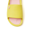Chanclas Hot Potatoes verde neon con plantilla intercambiable gill shovel