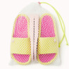 Chanclas Hot Potatoes verde neon con plantilla intercambiable gill shovel