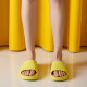 Chanclas Hot Potatoes verde neon con plantilla intercambiable gill shovel - Querol online