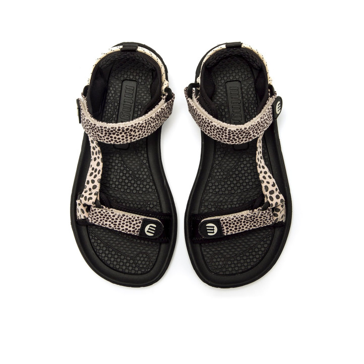 SANDALIAS DE MUJER MUSTANG FREE-SOLANA NEGRO 85517 62874 - Querol online