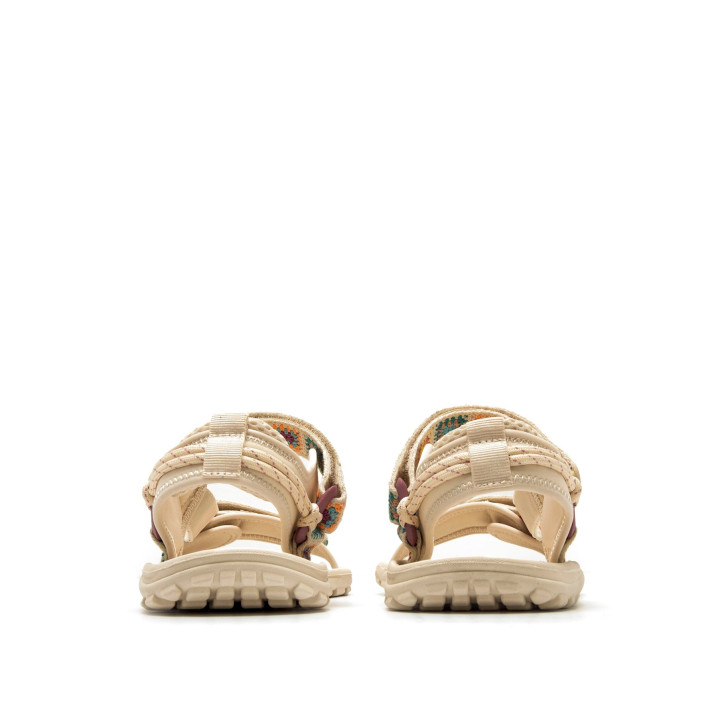 SANDALIAS DE MUJER MUSTANG FREE-SOLANA BEIGE 85517 62875 - Querol online