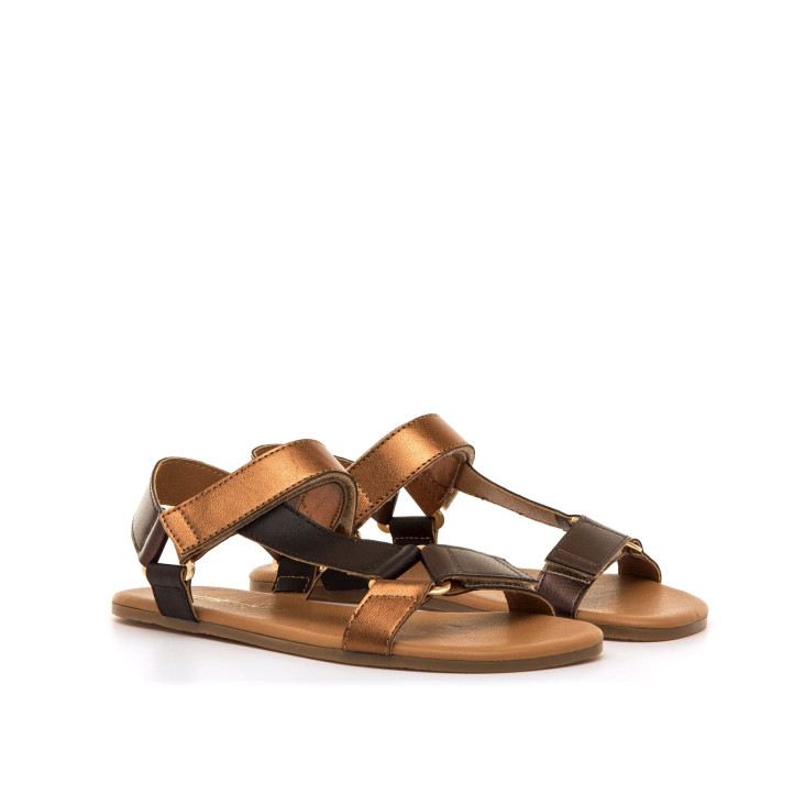 SANDALIAS DE MUJER MUSTANG FREE-CLEO MARRON 56256 62862 - Querol online