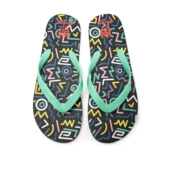 CHANCLAS DE HOMBRE MUSTANG MAREST VERDE 84896 64078 - Querol online