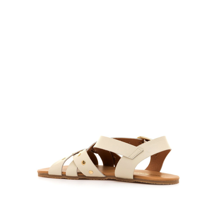 SANDALIAS DE MUJER MUSTANG FREE-CLEO BLANCO 56509 62723 - Querol online