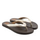SANDALIA DE DEDO PIEL AMBER ORO PORRONET - Querol online