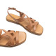 SANDALIA DE PIEL BILLY TAUPE  PORRONET - Querol online