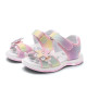 sandàlies Chicco fecola multicolor amb glitter i flors - Querol online