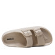 Chanclas Nicoboco sesil beige con doble hebilla - Querol online