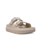 Chanclas Nicoboco sesil beige con doble hebilla - Querol online