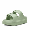 Chanclas Nicoboco sesil verdes con doble hebilla